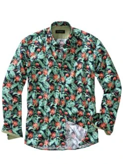 Aufgeschlossenes Hemd -Jacken Verkaufs-Shop EC10 4788 FA 1