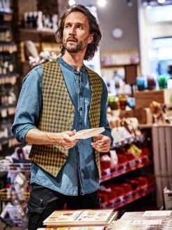 Viel-Flachs-Jeanshemd -Jacken Verkaufs-Shop EC10 4927 DC