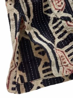 Ajrakh-Kurzarmhemd -Jacken Verkaufs-Shop EC10 7369 DJ