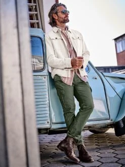 Ausgeglichenes Leinenhemd -Jacken Verkaufs-Shop EC10 7391 DF