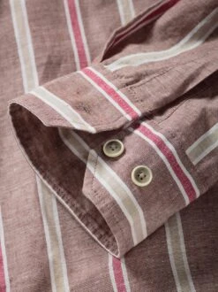 Ausgeglichenes Leinenhemd -Jacken Verkaufs-Shop EC10 7391 DH