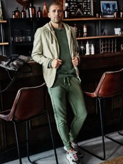 Minimalisten-Sweatshirt -Jacken Verkaufs-Shop EC23 6073 DF