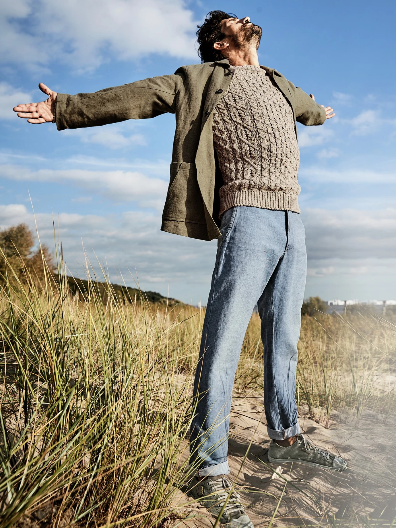 Aran-Leinenpullover 7 Aran-Leinenpullover – Bild 7