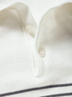 Halbstreifen-Strickpolo 18 Halbstreifen-Strickpolo -Jacken Verkaufs-Shop EC23 6520 DH 1