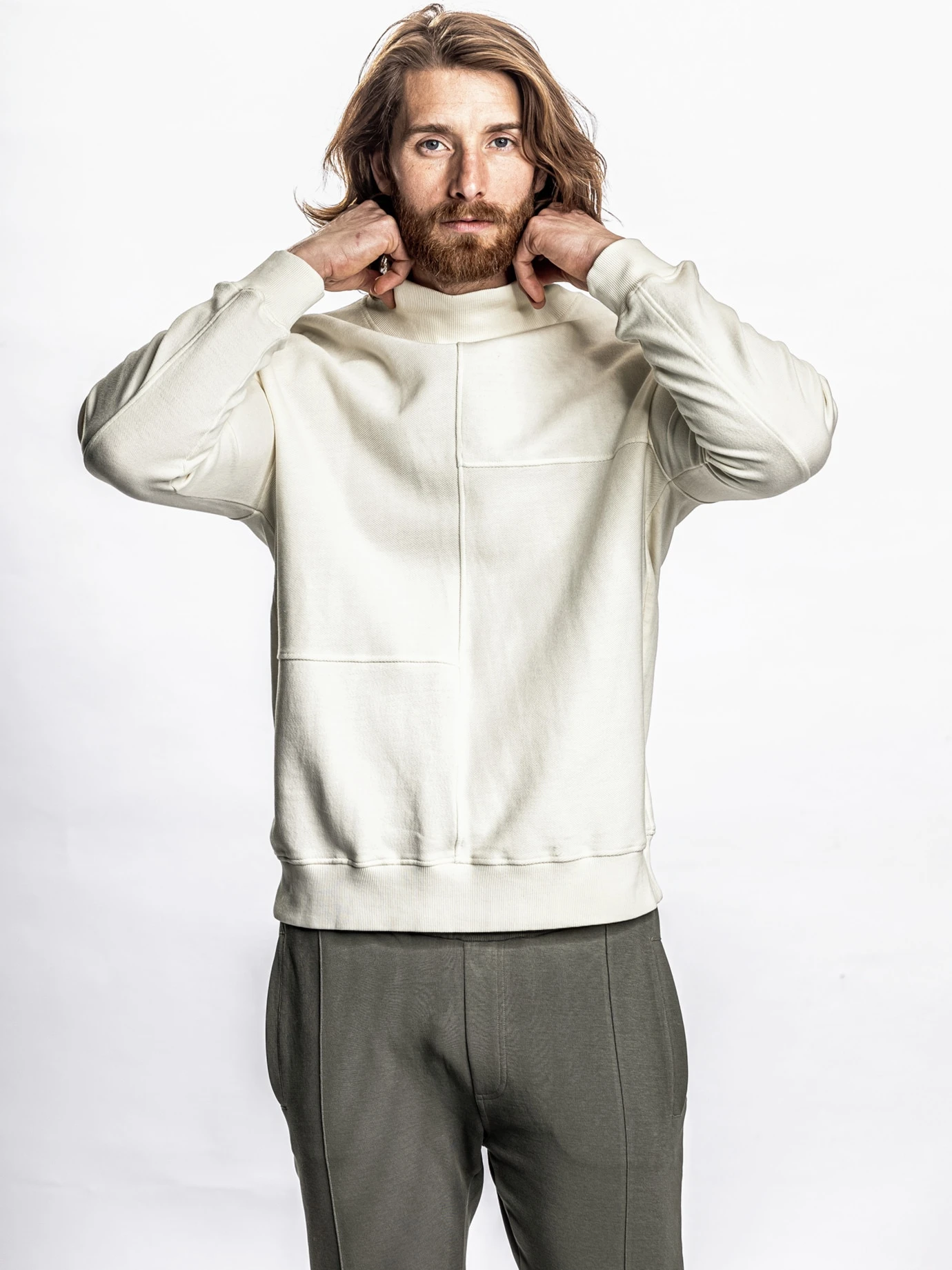 Blocksatz-Sweatshirt 2 Blocksatz-Sweatshirt – Bild 2