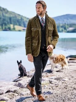 Charakter-Cordjacke -Jacken Verkaufs-Shop EC24 4485 DF