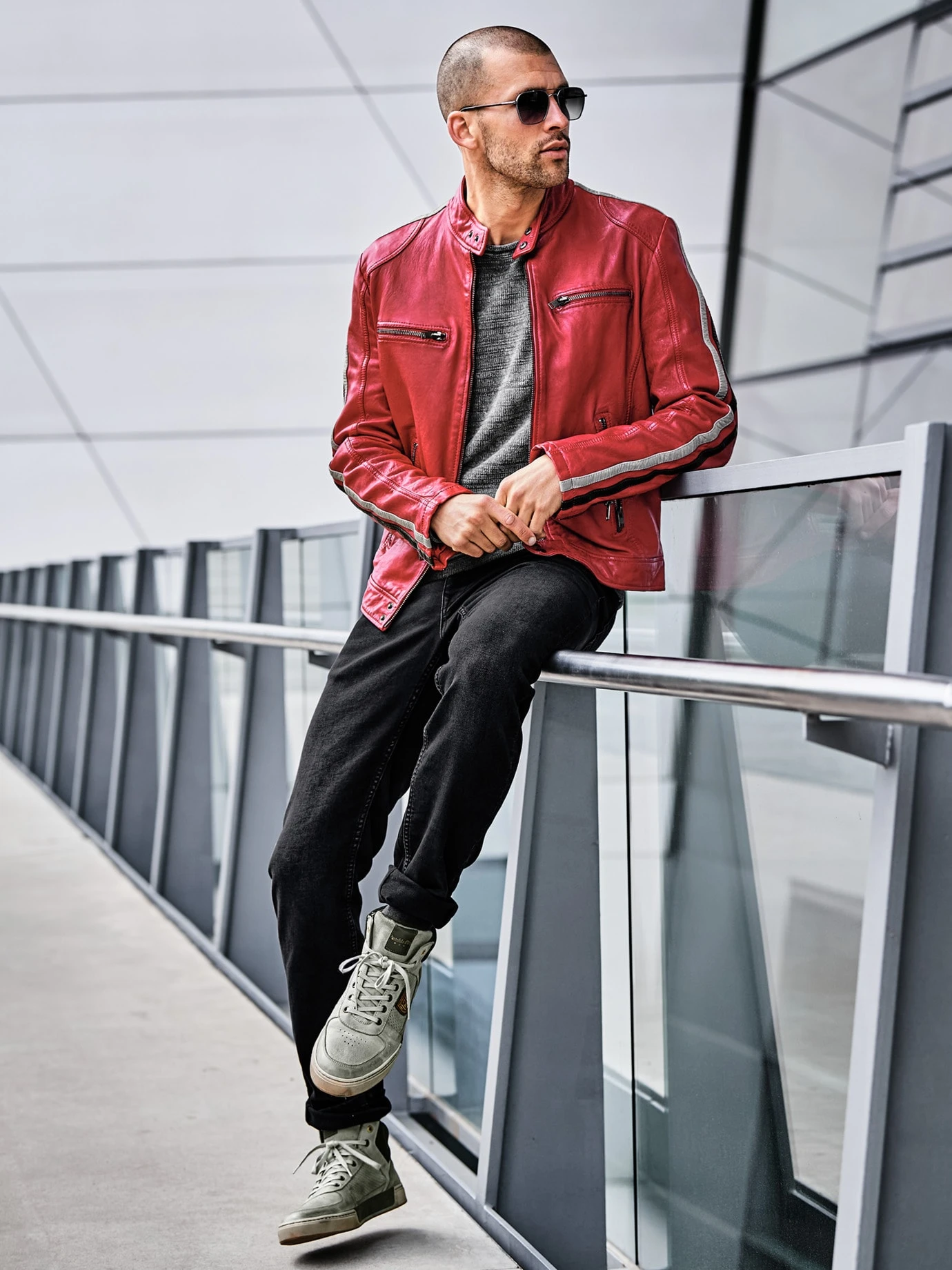 Scuderia-Lederjacke 8 Scuderia-Lederjacke – Bild 8