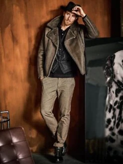 Cafe Racer Jacket -Jacken Verkaufs-Shop EC24 6328 DF