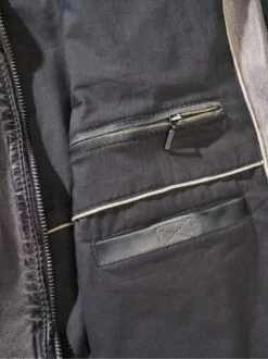 Lichteffekt-Lederjacke -Jacken Verkaufs-Shop EC24 6612 DI