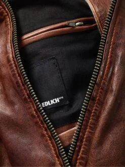 Gebrannte Bikerjacke -Jacken Verkaufs-Shop EC24 6990 DI 1