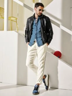 Leder-Blouson Roadstar 26 Leder-Blouson Roadstar -Jacken Verkaufs-Shop EC24 7651 DC 1