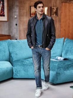 Leder-Blouson Roadstar 20 Leder-Blouson Roadstar -Jacken Verkaufs-Shop EC24 7651 DE